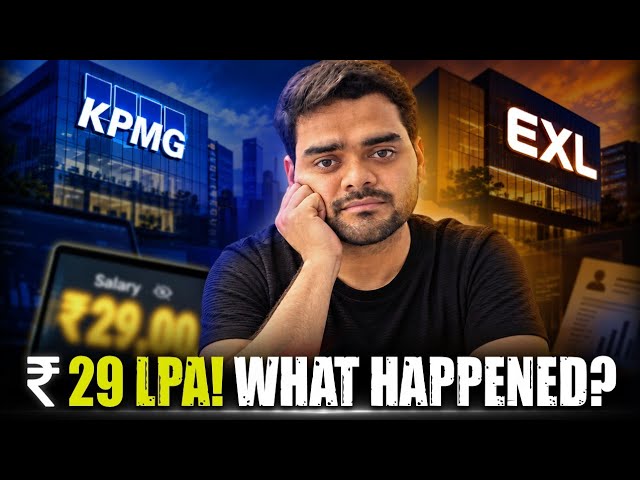 Got Selected as a Data Analyst? | KPMG & EXL Interview Experience😲