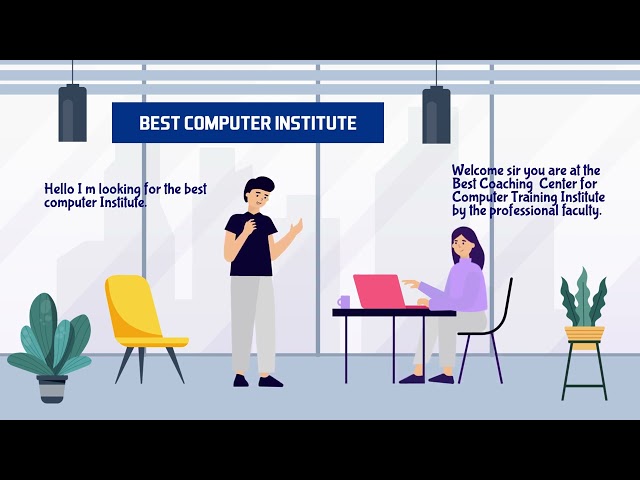 Computer Training Institute Intro | Video motion graphics video | video promo advertisement.