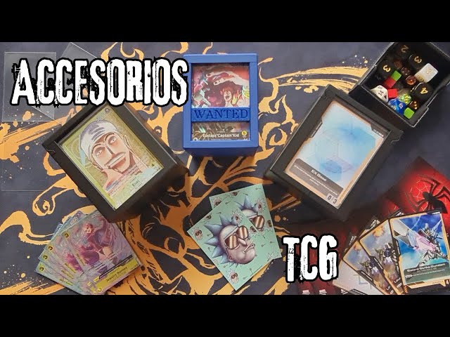 ¿Qué necesitas para jugar TCG? ¡ACCESORIOS  TCG! 💎  Impresiones 3D - DeckBox
