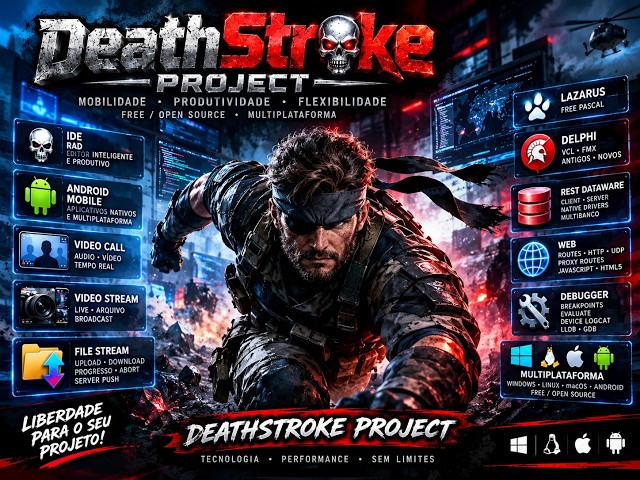 DeathStroke BETA - Lazarus cross de forma facil e melhorada inclusive Mobile Nativo