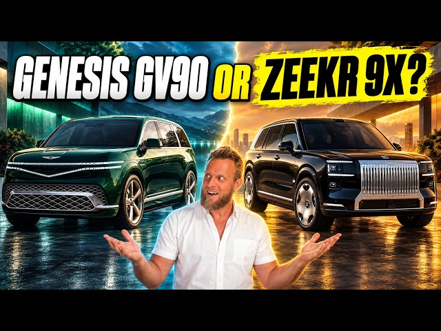 Genesis GV90 Revealed: Cybertruck-Sized 123.5kWh Battery And 490kW Of Power