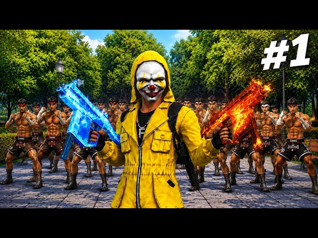 1 DOUBLE VECTOR PLAYER vs 4 WITHOUT GUN 😳 | CAN WE WIN?