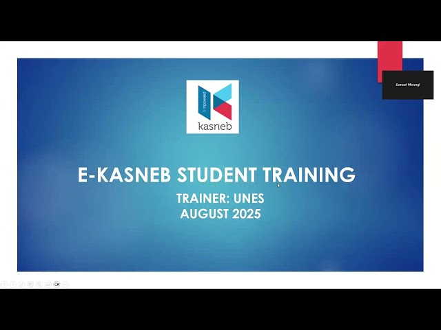 CBE -Computer Based Education portal navigation. KASNEB Training.