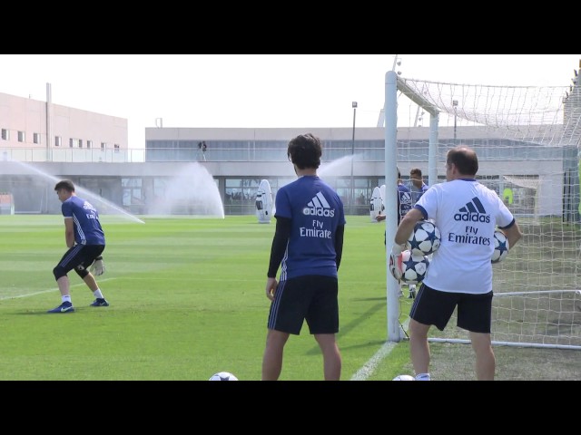 Final training session before the trip to Cardiff!