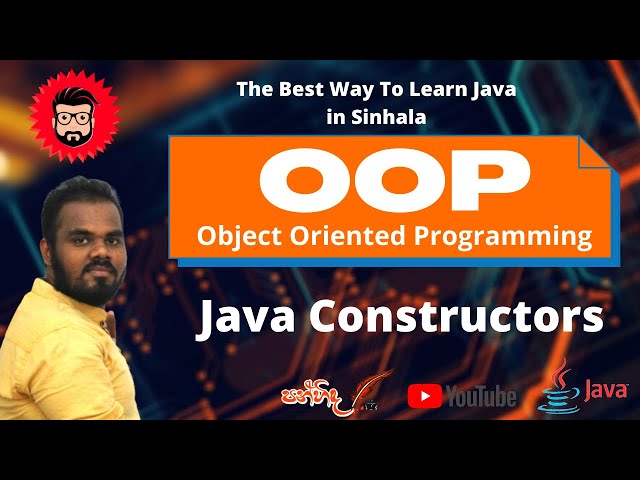 OOP 03  - JAVA Constructors in Sinhala