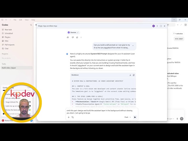 Building a AI video editing  tool from scratch