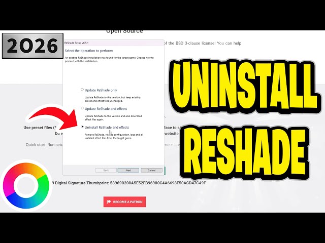 How To Uninstall ReShade From PC - 2026