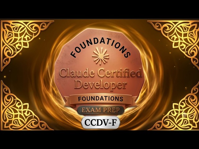 Claude Certified Developer (CCDV-F) Practice Test 2026 | APIs, Agents, MCP & Claude Code #ClaudeAI