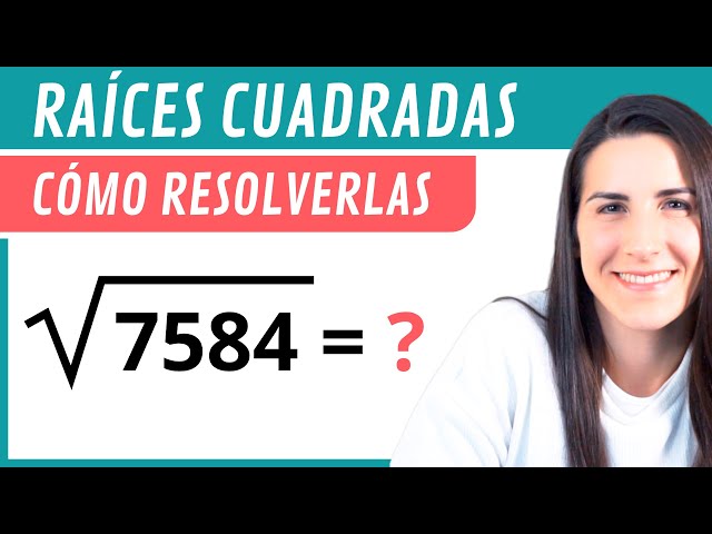 Cómo RESOLVER RAÍCES CUADRADAS ✅