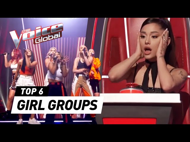 Best GIRL GROUPS of all time on The Voice