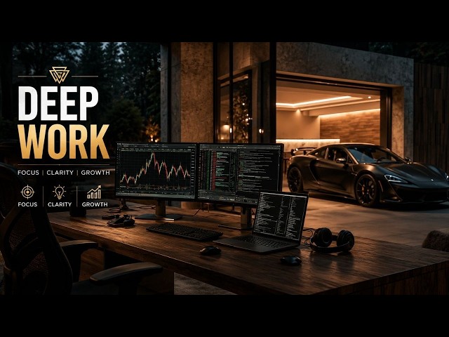 Deep Work Music For Ultra Focus & Intense Productivity ~ Ambient Instrumental Background For Study