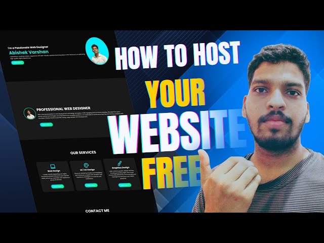 Host Your First Website for Free (Tamil) | Beginner Friendly HTML, CSS, JS Project 😊