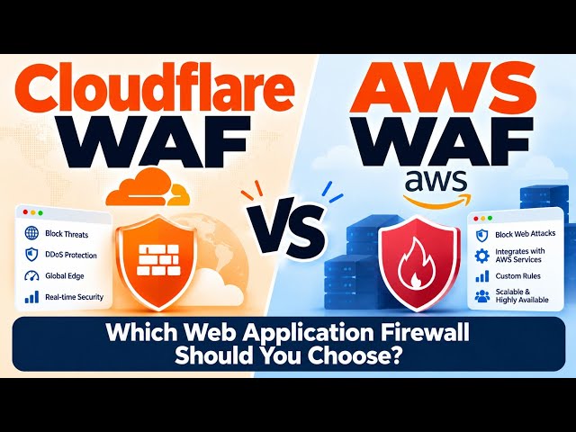 Cloudflare WAF vs AWS WAF | Which Web Application Firewall Should You Choose? | Uplatz