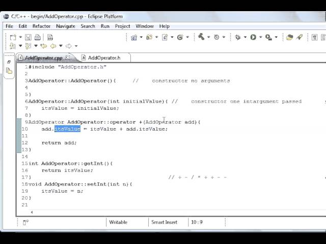 C++ Programming 30, Polymorphism : Operator Overloading 2 returning and passing object