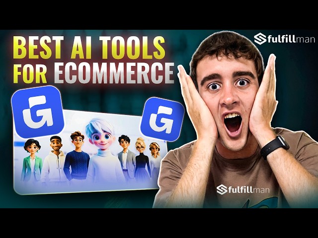 I Tested The Best AI Tools for Ecommerce in 2026 ( Ecommerce Website Design Tutorial)