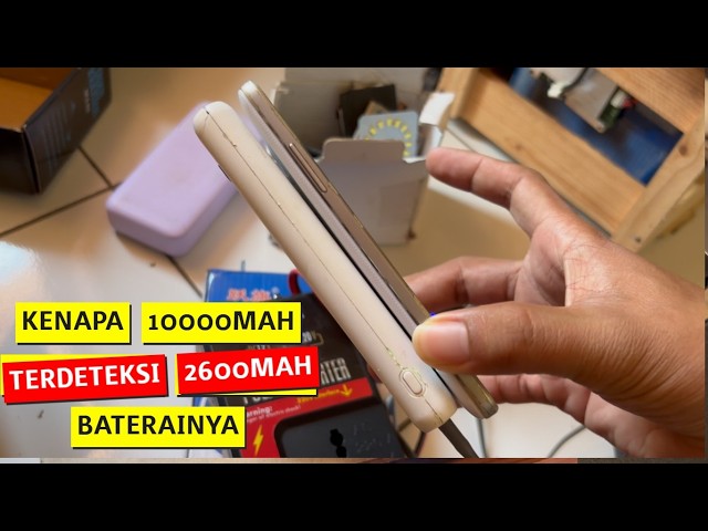 Upgrading Phone Battery to 10,000 mAh, Detects 2,600 mAh