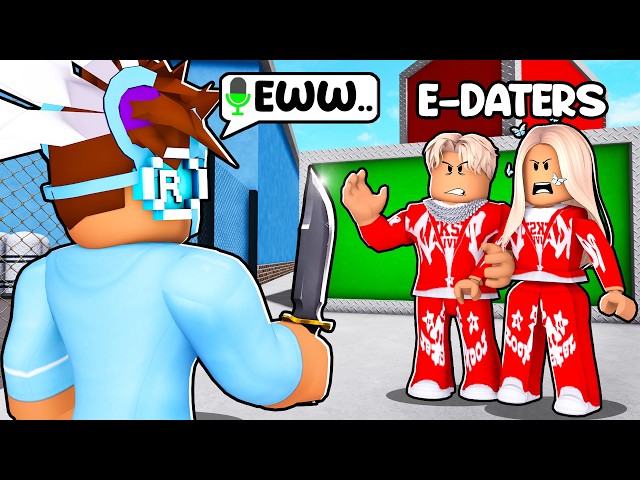 RAGEBAITING E-DATERS in MM2 VOICE CHAT...