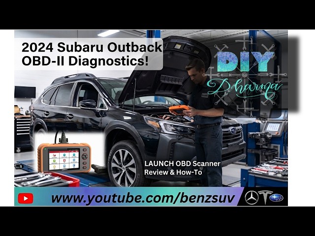Launch Expert CRP 129 ODB II scanner - used with Subaru Outback