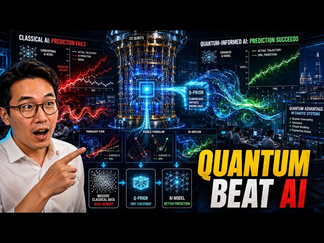 Quantum Just Beat AI at Predicting Chaotic Systems — Classical Models Never Saw This Coming