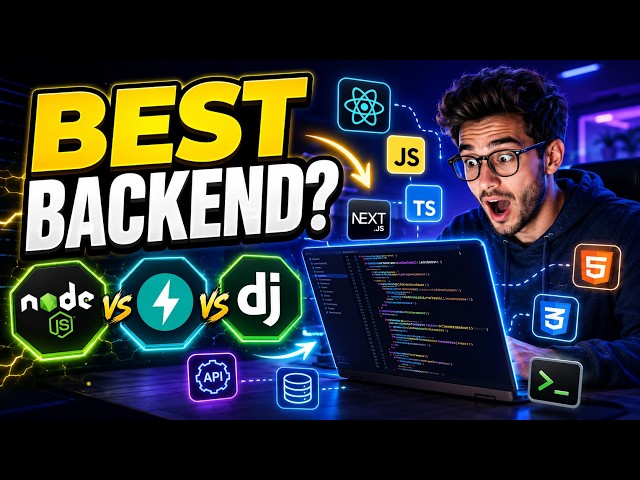 Best Backend Framework: Node.js, FastAPI, or Django REST Framework?