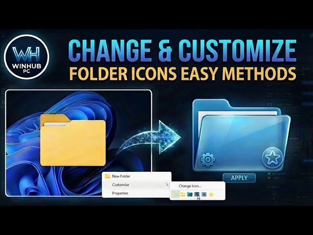 How to Change & Customize Folder Icons on PC: Easy Methods | WinHub PC