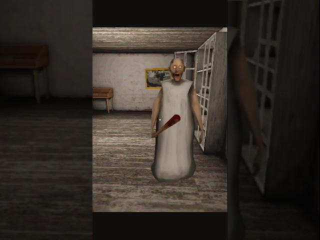 Can I Escape Granny's Basement? Horror Gameplay 🔥#gaming #music # shorts#YouTube shorts😱