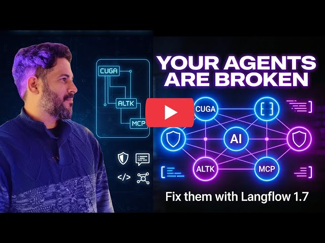 Langflow 1.7 Explained: CUGA, ALTK, MCP & the Death of Prompt Engineering
