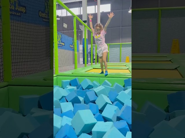 Active Play at the Trampoline Park ⭐
