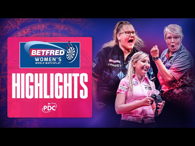 DARTING ICONS COLLIDE! 💥 | 2026 Betfred Women's World Matchplay Highlights