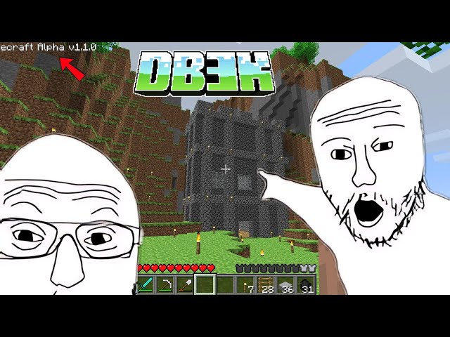 Minecraft Alpha Is Back! | DB3K Mod Showcase