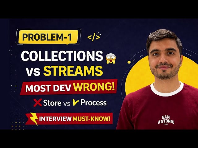 Java Streams vs Collections | Most Developers Get This Wrong 😱