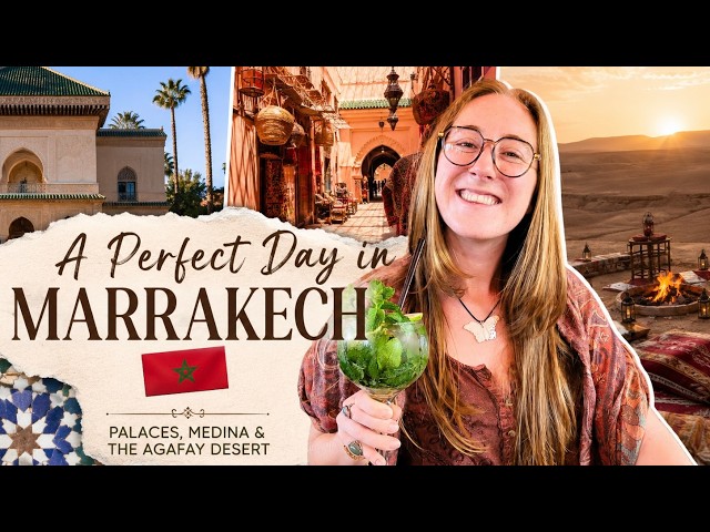 Everyone falls in love with Marrakech 🇲🇦