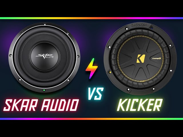 Skar Audio Vs Kicker Car Subwoofers - Which One Thumps Harder?