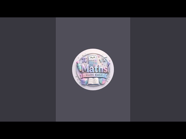 Maths made easy  is live!