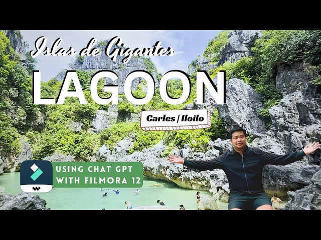 Summer Adventure at Lagoon, Gigantes Island | ChatGPT with Filmora 12