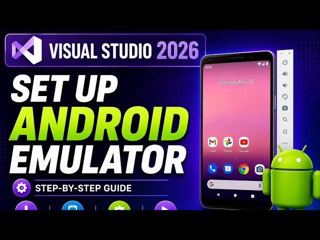 How to Set Up Android Emulator in Visual Studio 2026 | Complete Step-by-Step Guide