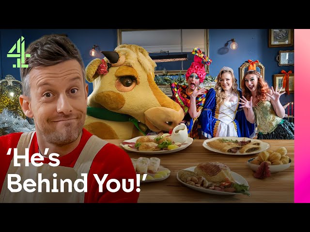 Chris Ramsey’s CRACKING Christmas Dinner For Panto Pals | Alternative Christmas Guide | Channel 4