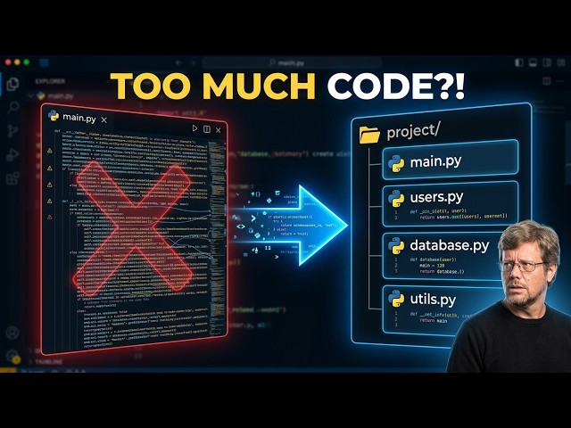 Why Python Developers Split Code Into Modules ?