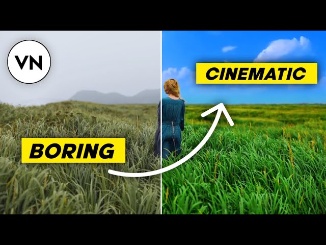 Sky Look Awesome Cinematic Video Editing In Vn App | Vn Video Editor Tutorial