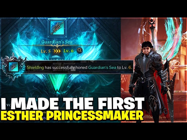 I Made the First Esther Weapon Princessmaker in Lost Ark