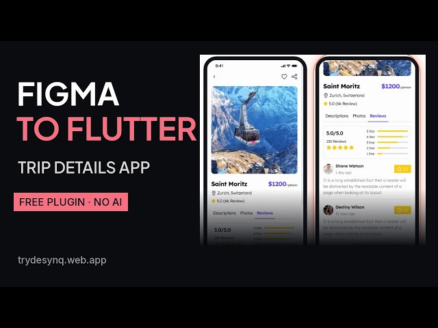 Figma to Flutter: A Real Scrolling App, Not a Screenshot (Free)