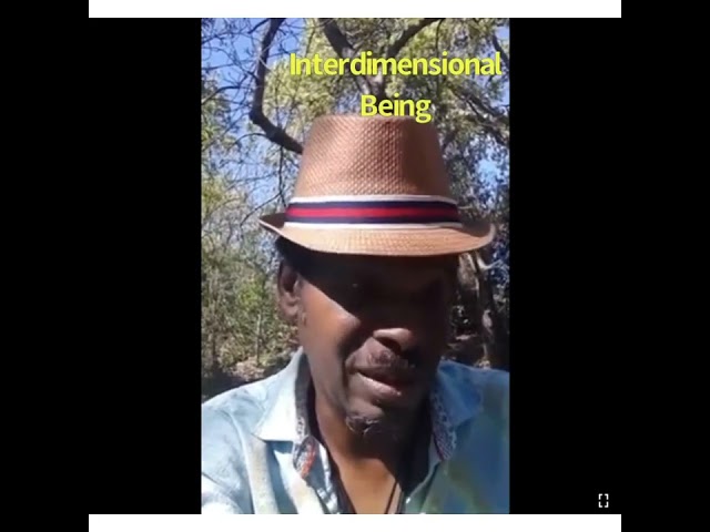 Interdimensional  being on camera