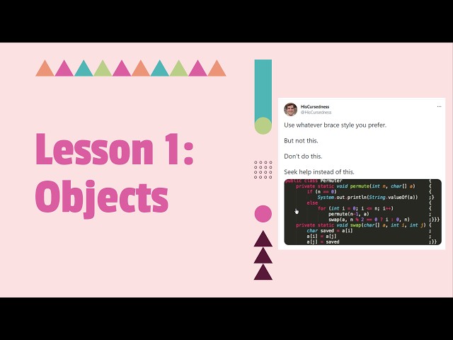 Advanced JavaScript Lesson 1