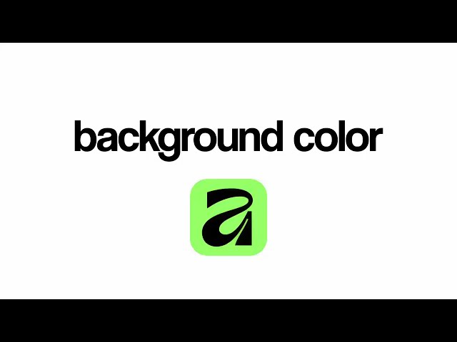 How to change the color of background in Affinity by Canva