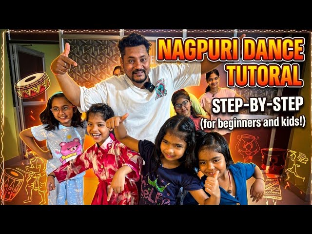 How to Learn Nagpuri Dance in 10 Minute Easy Steps for Beginners.