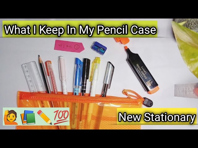 What I Keep In My Pencil Case 🧐| Harshit this side !!