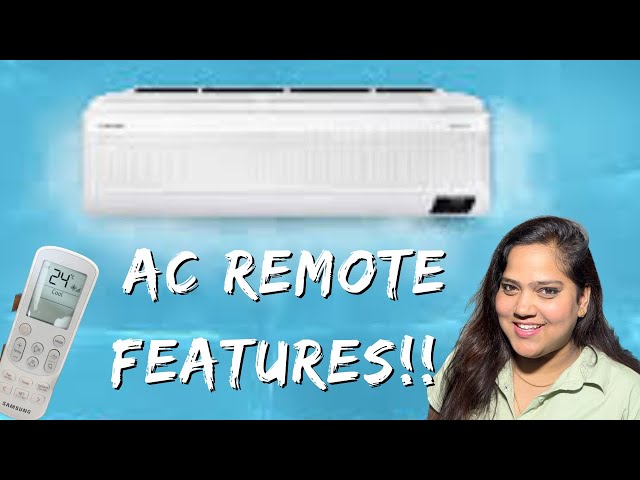 Samsung AC Remote Control Demo Tamil |  How to use the remote ? Subscribers Request