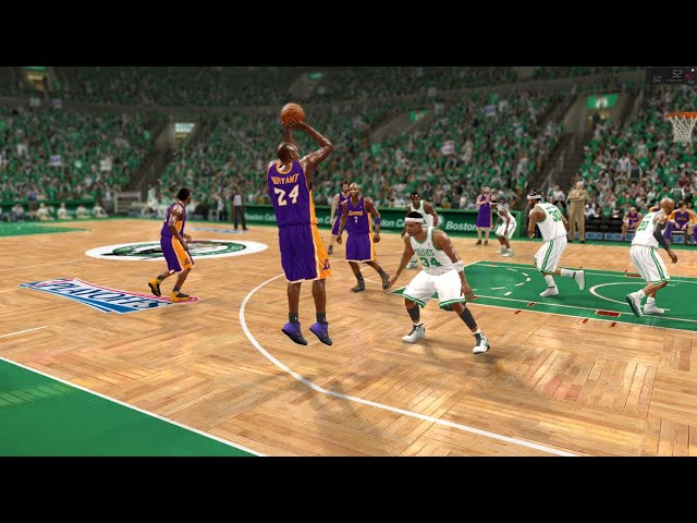 NBA Live 10 - Lakers vs Celtics - Highlights - Playoff Atmosphere - They should have built off this