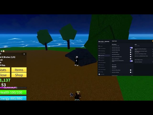 Blox Fruits Script NO KEY Gui - Auto Farm Auto Bosses  Fast Attack, Esp Mastery Farm [ Fast WORKING]
