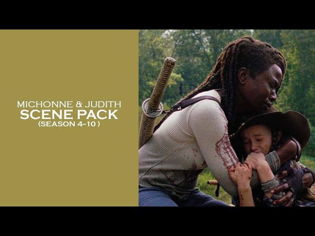 Soft Michonne and Judith Grimes Scene Pack | The Walking Dead